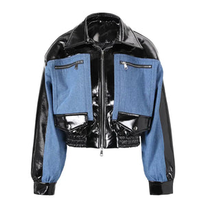 THE LUX WAX JEAN BOMBER