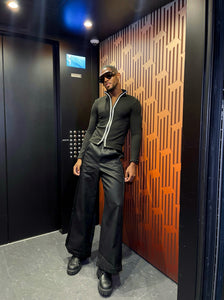 THE CLASSIC VERSATILE DOUBLE ZIPPER CARDIGAN