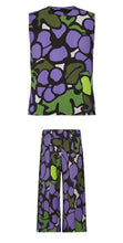 Load image into Gallery viewer, PURPLE BLOOM PLEATED SET
