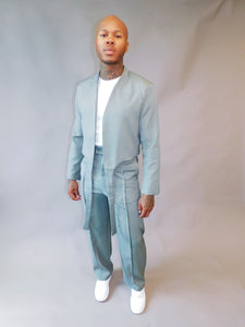 GREY LOOSE SUIT