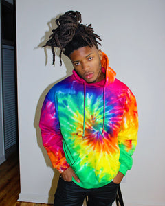 Tie-dye hoodie