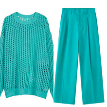 Load image into Gallery viewer, THE OCEAN KNIT SET
