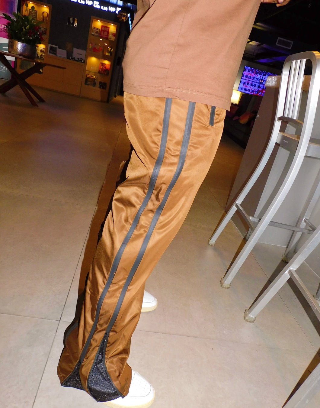 BROWN LUX JOGGERS