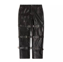 Load image into Gallery viewer, PUNK LEATHER PANTS
